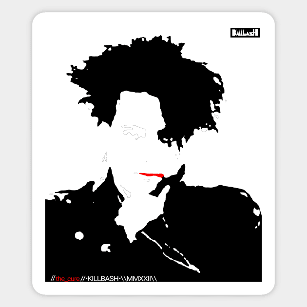 The Cure Sticker by Killbash